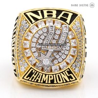 2007 San Antonio Spurs Championship Ring/Pendant (Silver)
